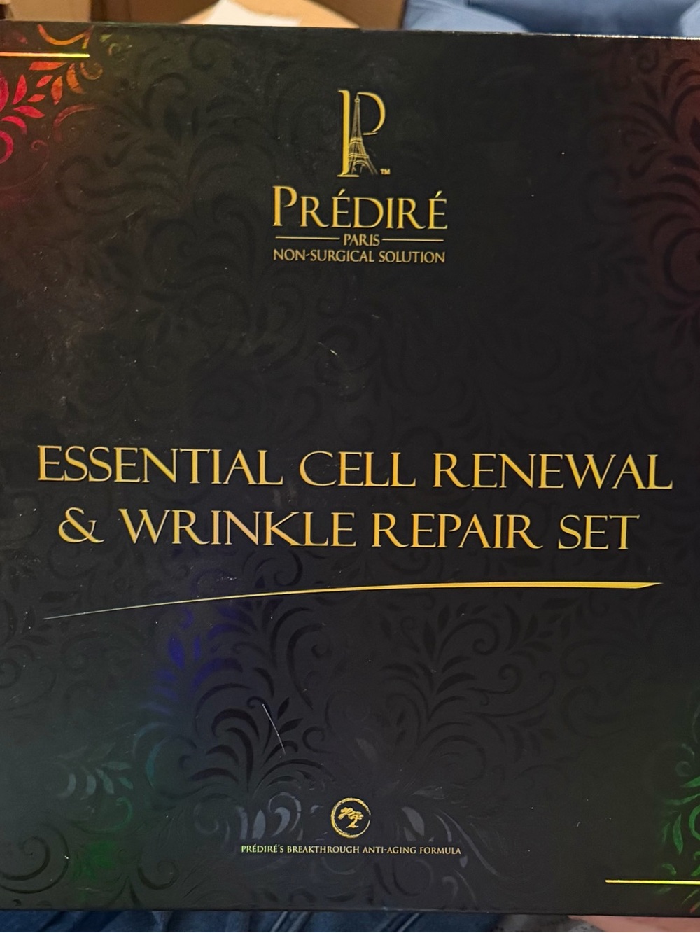Prédiré Essential Cell Renewal & Wrinkle Repair Set — Black